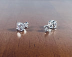 3-12.5mm Certifiable VVS1 Moissanite Stud Earrings