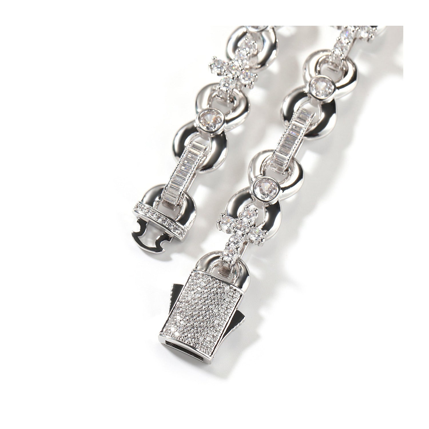 Iced Infinity Cross Link jewelry detail view 6