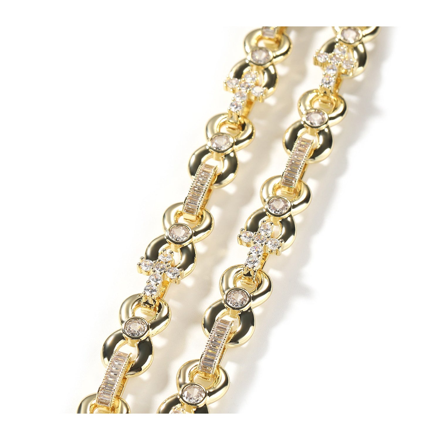 Iced Infinity Cross Link jewelry detail view 8