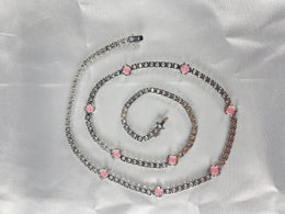 Four-Leaf Clover Lucky Tennis Chain- Miles Jewellery
