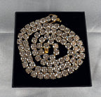 6.5mm VVS1 D Moissanite Tennis Chain – 925 Sterling Silver Necklace- Miles Jewellery