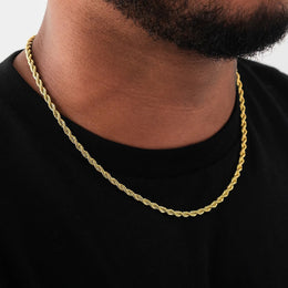 Twist Rope Chain Necklace- Miles Jewellery