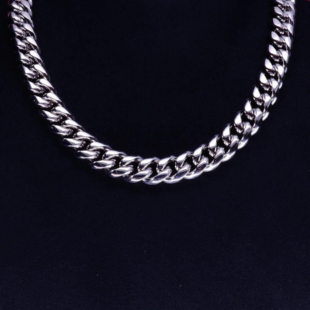 8mm/12mm Miami Cuban Link Chain