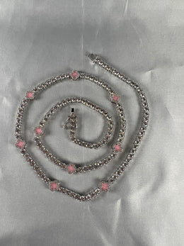 Four-Leaf Clover Lucky Tennis Chain- Miles Jewellery
