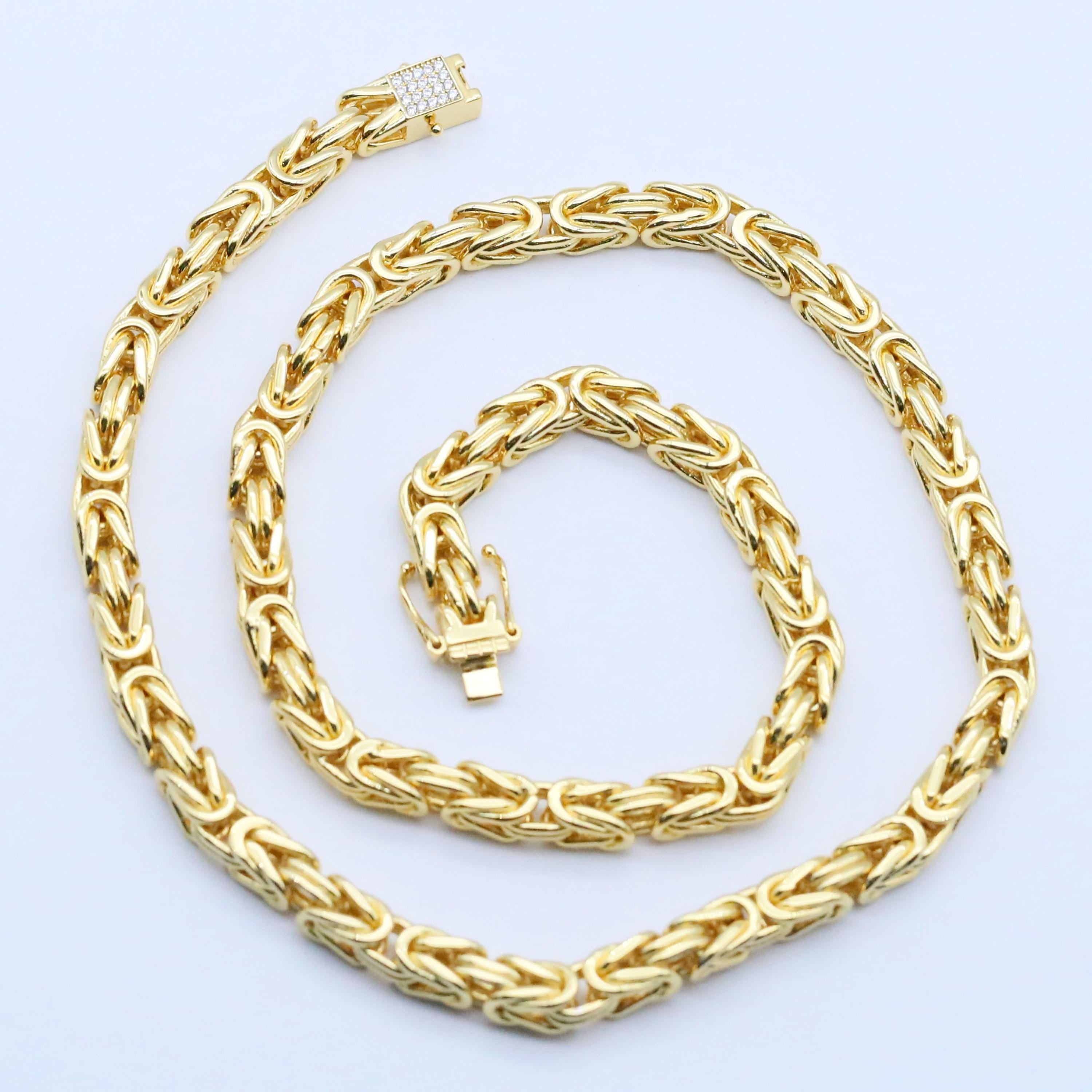 8mm Byzantine Chain