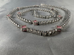 Four-Leaf Clover Lucky Tennis Chain- Miles Jewellery