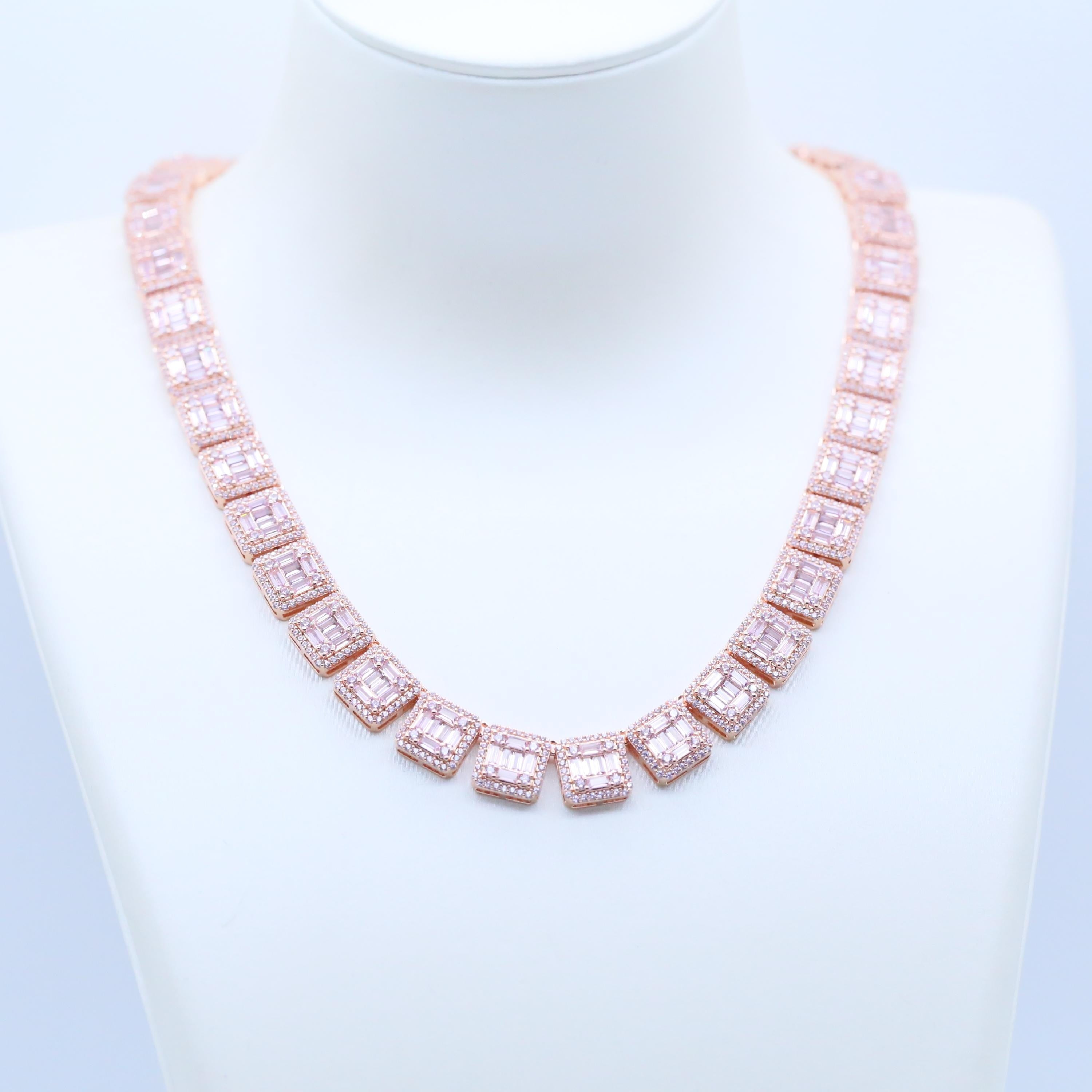 Iced Out 12mm Baguette Cuban Chain