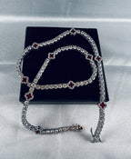 Four-Leaf Clover Lucky Tennis Chain- Miles Jewellery