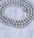 4mm Iced Tennis Chain Necklace- Miles Jewellery