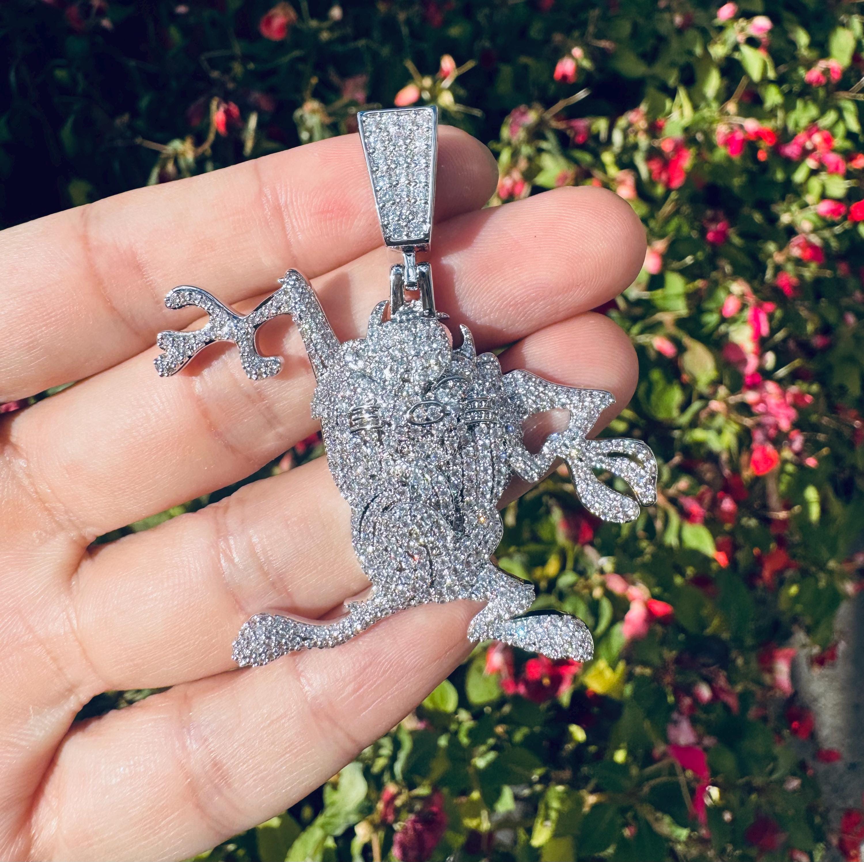 Iced Out Taz Pendant