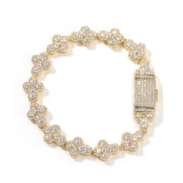 Iced Out Cross Shape bracelet product view 4