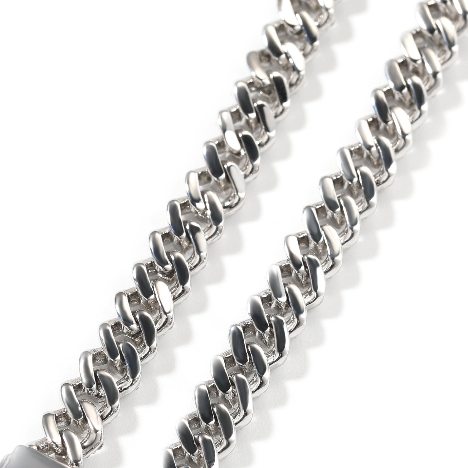 6mm Iced Out Cuban Chain jewelry detail view 8