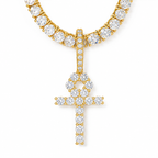 VVS Moissanite s925 Ankh Faith Pendant