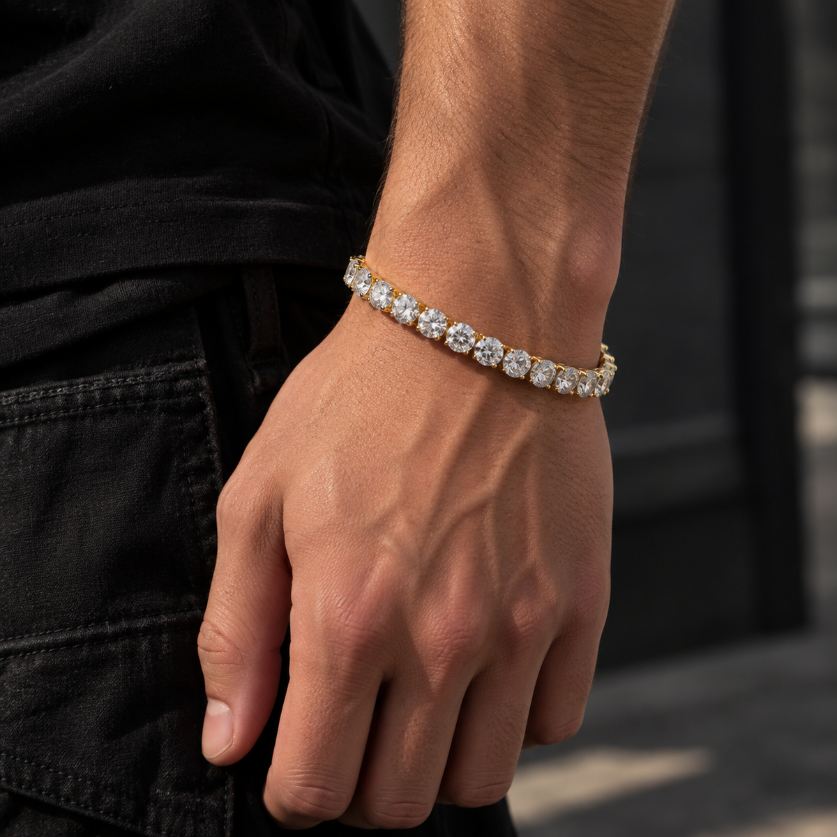 6mm Iced CZ Tennis Bracelet