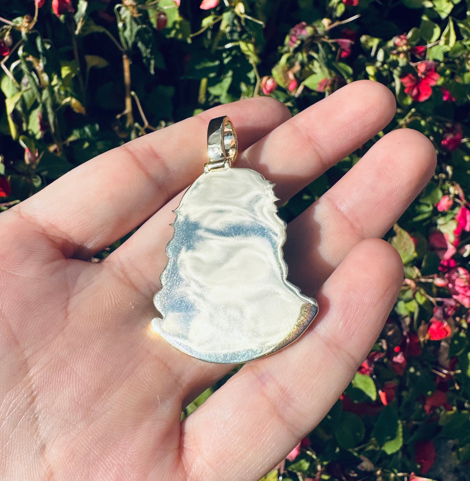 3D Jesus Enamel Head Pendant — product image 6