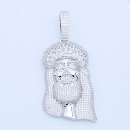 Iced Large Jesus Pendant product image 1