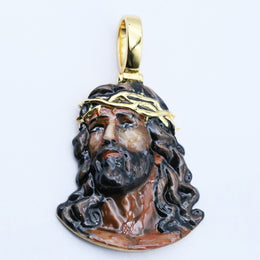 3D Jesus Enamel Head Pendant product image 6