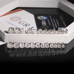 Certified VVS1 D Moissanite Stud Earrings – 925 Sterling Silver Earrings- Miles Jewellery