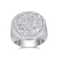 Dome Moissanite Statement Ring - 22.5mm- Miles Jewellery