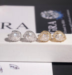 Pear Cut Moissanite Stud Earrings – Screw Back- Miles Jewellery