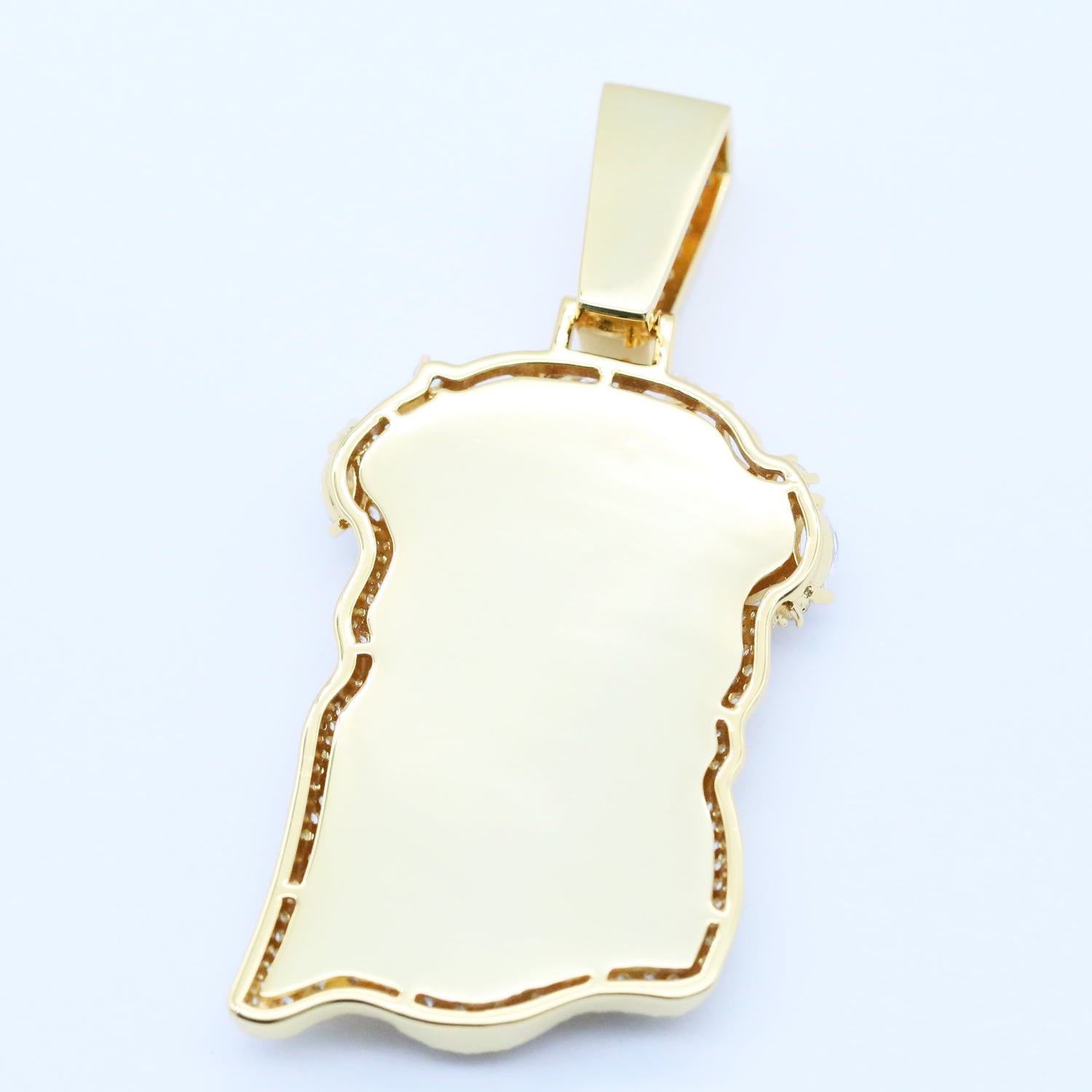 Iced Jesus Pendant – CZ Hip Hop Jewelry
