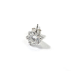 Dragon Claw Moissanite Stud Earrings – 925 Sterling Silver- Miles Jewellery