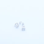Certified VVS1 D Moissanite Stud Earrings – 925 Sterling Silver Earrings- Miles Jewellery