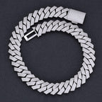 26mm Iced Cuban Link Chain – 6 Row CZ Cuban Necklace- Miles Jewellery