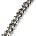 19mm Iced Cuban Link Chain – 4 Row CZ Cuban Necklace- Miles Jewellery