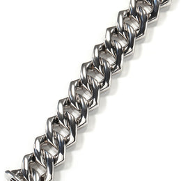 19mm Iced Cuban Link Chain – 4 Row CZ Cuban Necklace- Miles Jewellery