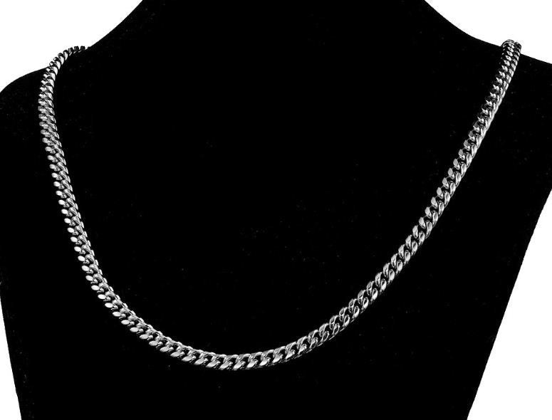 6-22mm Miami Cuban Chain - Stainless Steel Necklace- Miles Jewellery