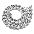 6-22mm Miami Cuban Chain - Stainless Steel Necklace- Miles Jewellery