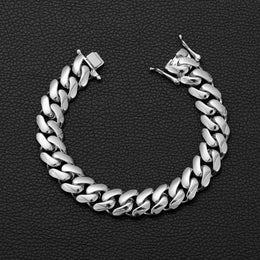 6-22mm Miami Cuban Chain - Stainless Steel Necklace- Miles Jewellery
