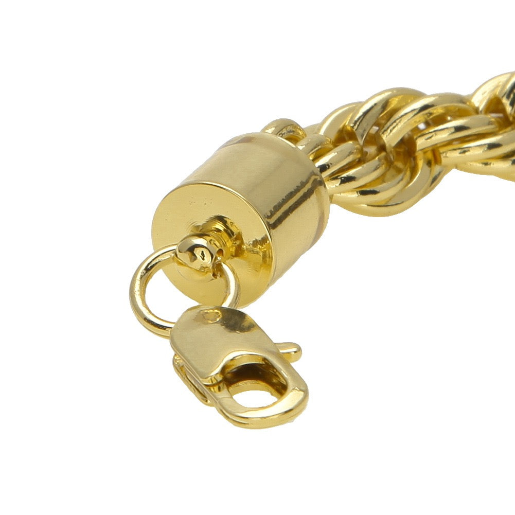 10mm Rope Chain - Stainless Steel Necklace- Miles Jewellery