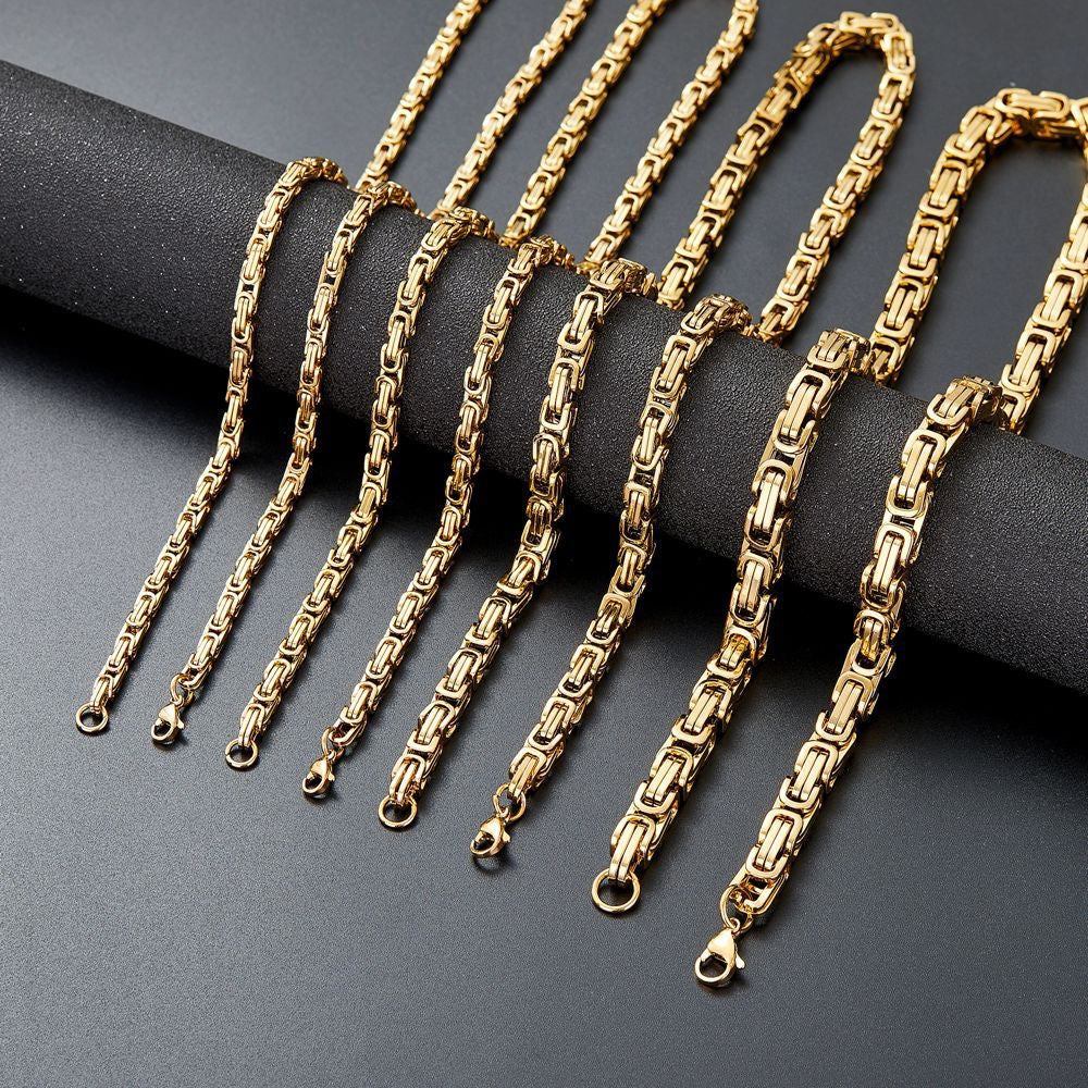 Byzantine Chain Necklace- Miles Jewellery