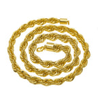10mm Rope Chain - Stainless Steel Necklace- Miles Jewellery