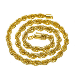 10mm Rope Chain - Stainless Steel Necklace- Miles Jewellery