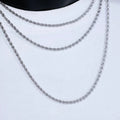Twist Rope Chain Necklace- Miles Jewellery