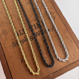 2-5mm Rope Chain Necklace — product image 9