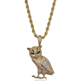 Iced Owl Pendant product image 4