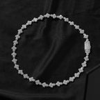 Iced Out Cross Shape Necklace - Hip Hop Jewelry