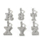 Iced Out Initial Number Pendant- Miles Jewellery