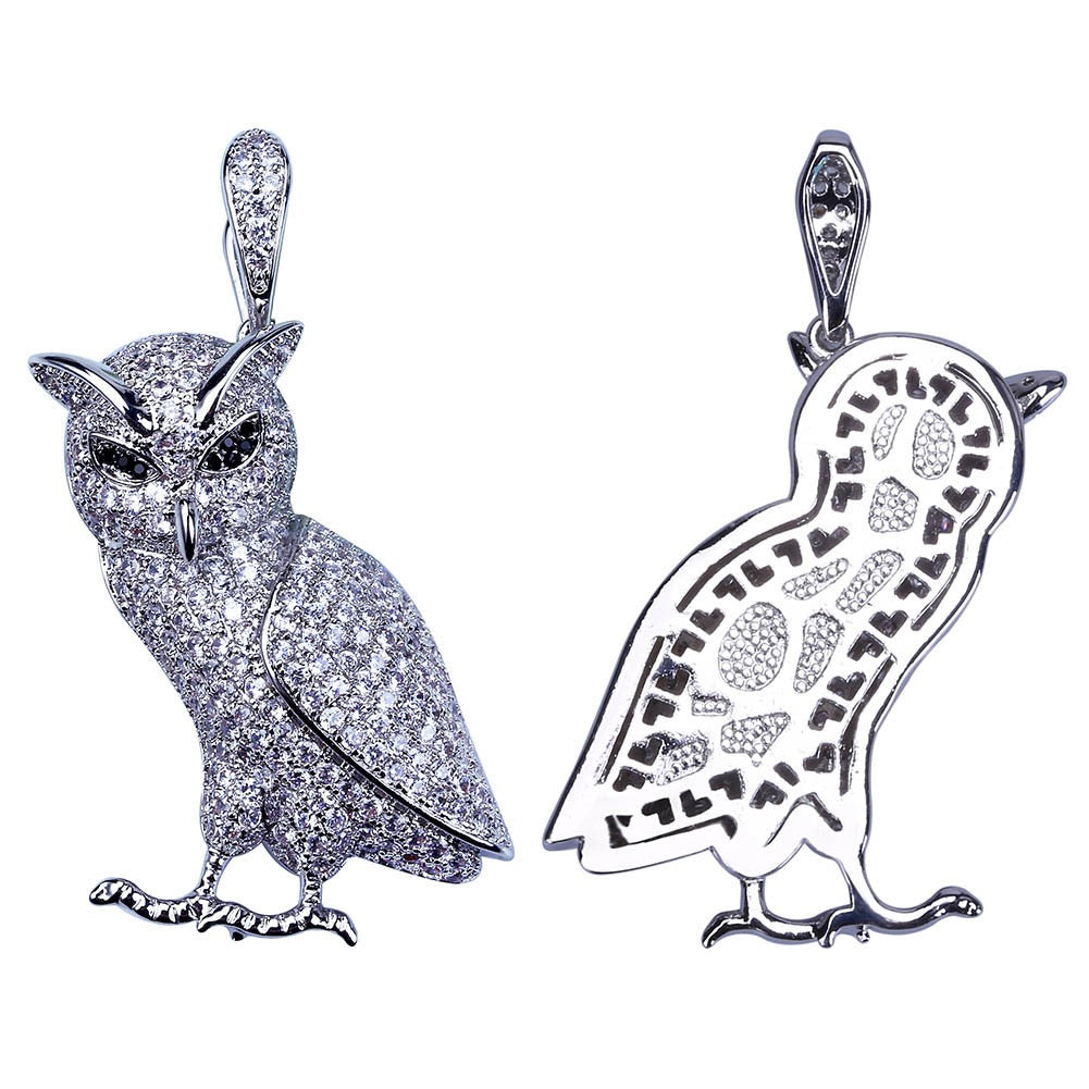 Iced Owl Pendant product image 5