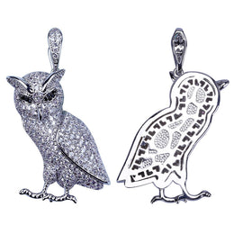 Iced Owl Pendant product image 5