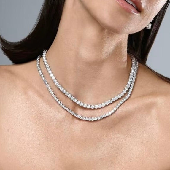2-6mm Iced Tennis Chain Necklace - product image 3