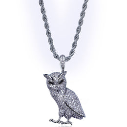 Iced Owl Pendant product image 3
