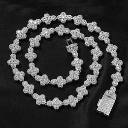 Iced Out Cross Shape jewelry detail view 5