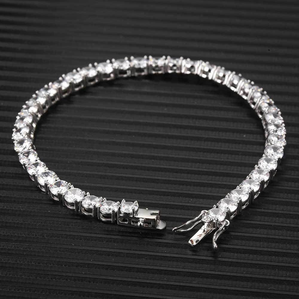 6mm Iced CZ Tennis Bracelet