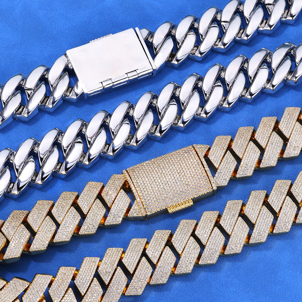 26mm Iced Cuban Chain - 6 Row CZ - product image 13
