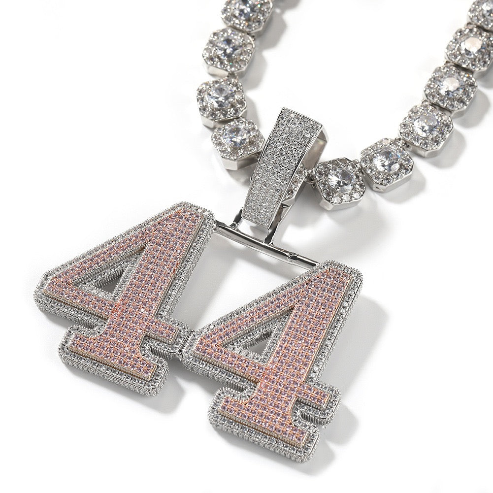 Custom Iced Letter & Number Pendant